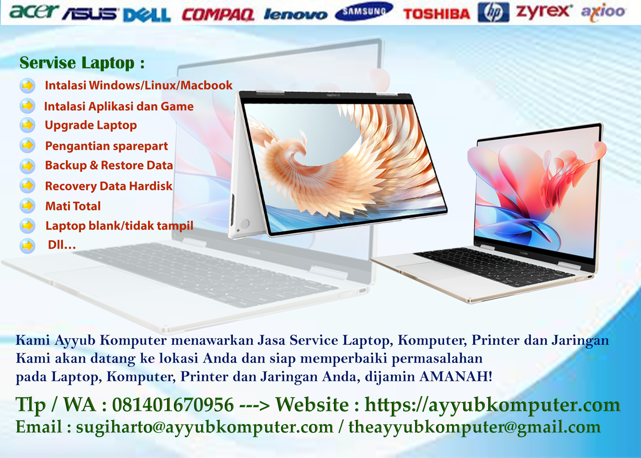Service Laptop Bekasi