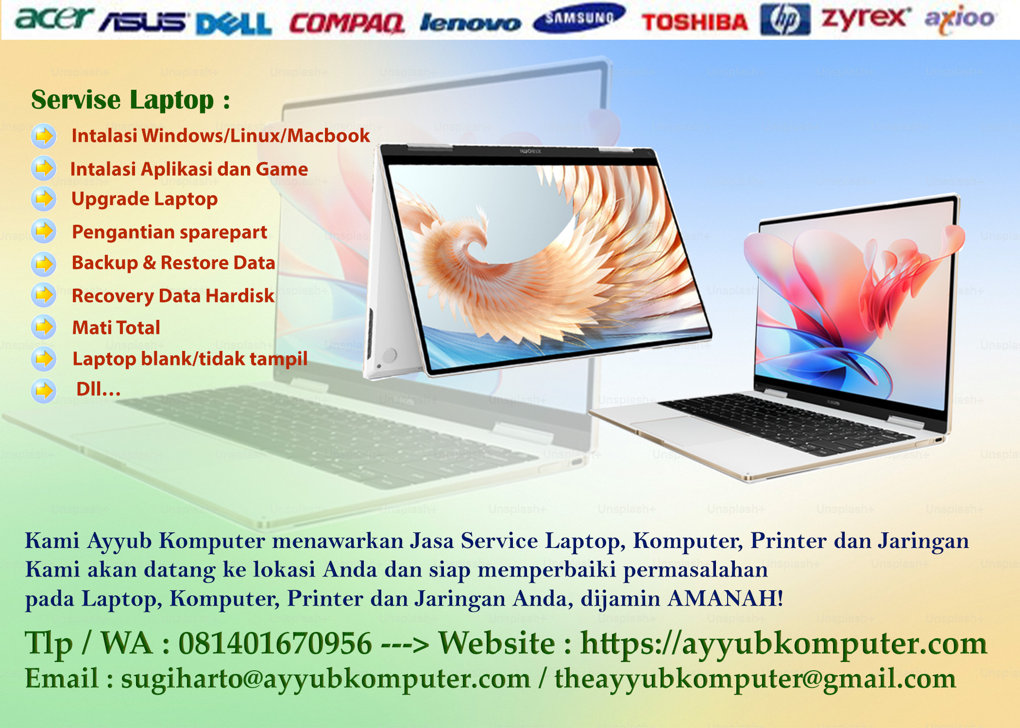 Service Laptop Depok
