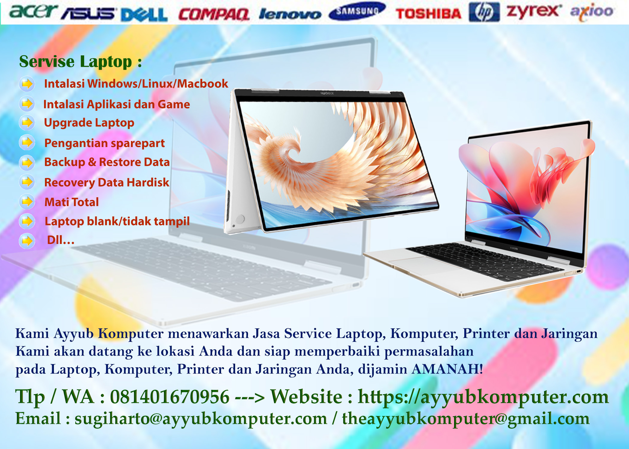 Service Laptop Bogor