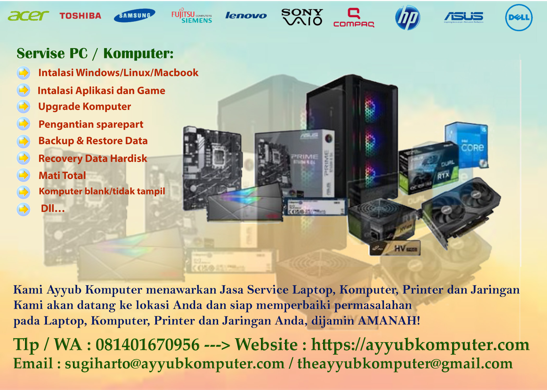 Service Komputer Depok