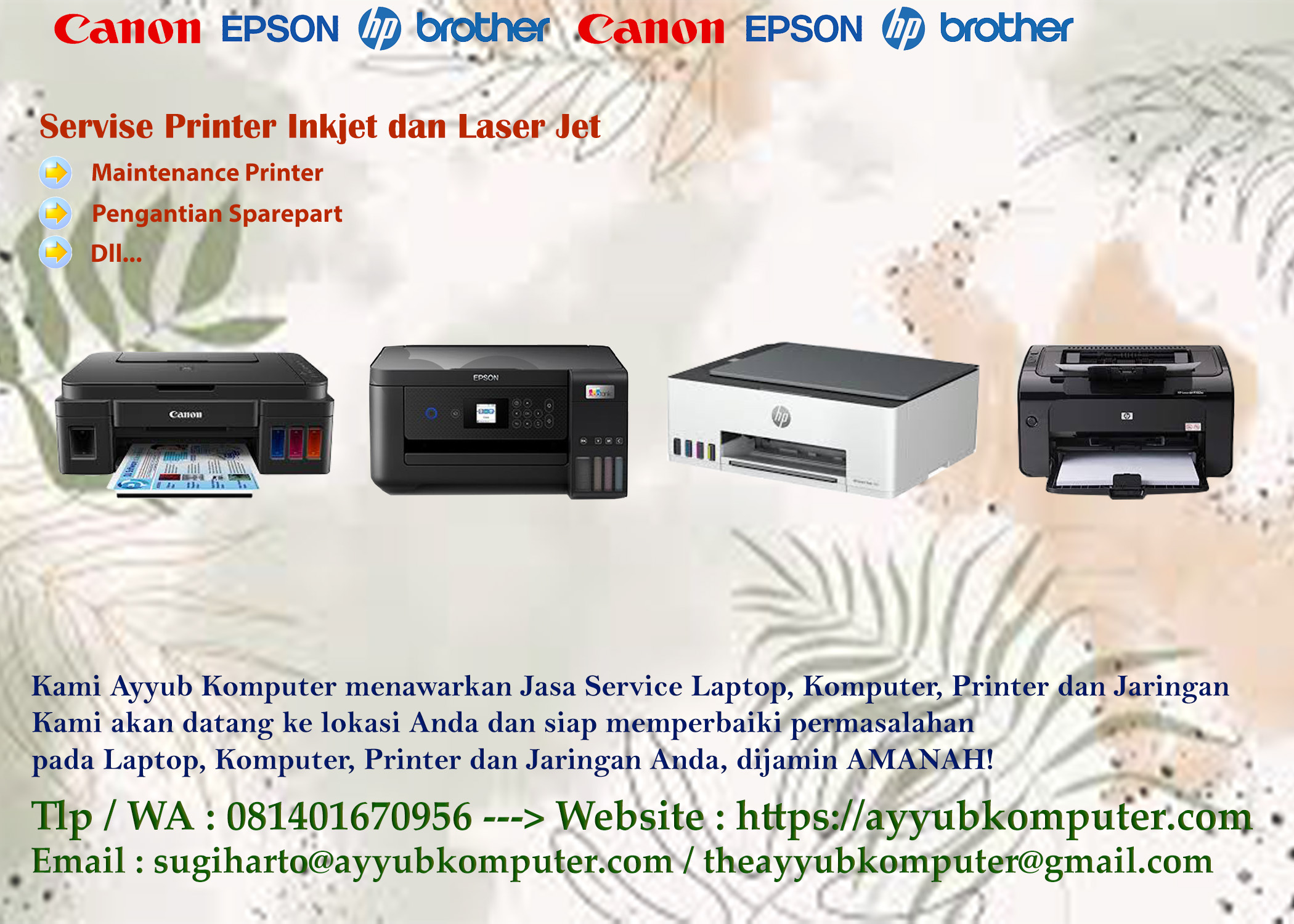 Service Printer Jakarta