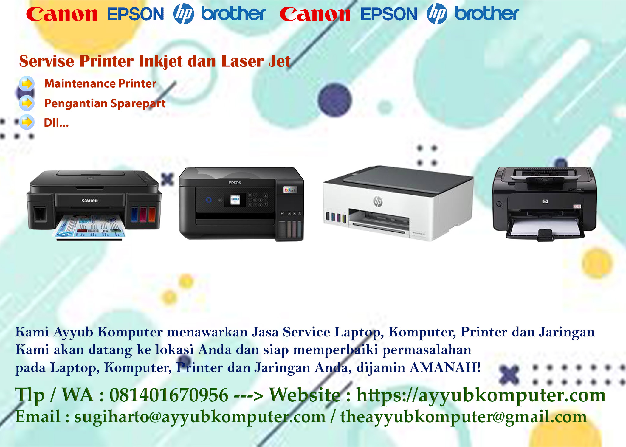 Service Printer Depok